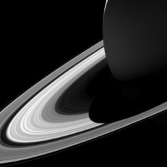 Die Saturnringe, aufgenommen von der Raumsonde Cassini. (Credit: NASA / JPL-Caltech / Space Science Institute)