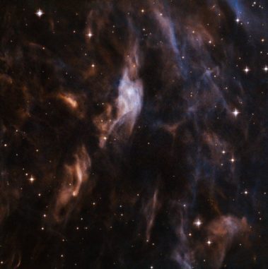 Der Nebel Sh2-308, aufgenommen vom Weltraumteleskop Hubble. (Credit: ESA / Hubble & NASA)