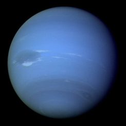 Der Eisriese Neptun. (Credit: NASA)