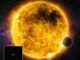 Künstlerische Darstellung des mehr als eine Milliarde alten, sonnenähnlichen Sterns GJ 176. (Credits: X-ray: NASA / CXC / Queens Univ. of Belfast / R. Booth, et al.; Illustration: NASA / CXC / M. Weiss)
