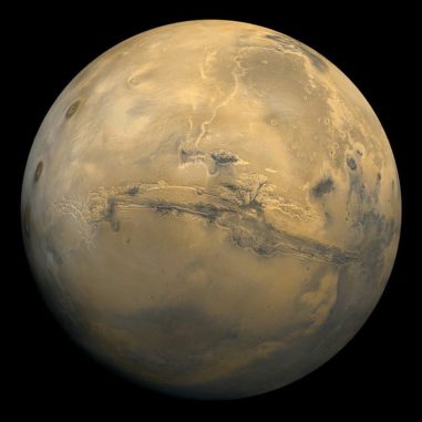 Der Mars. (Credits: NASA / Viking)