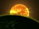 Diese Illustration zeigt, wie das Licht eines Sterns die Atmosphäre eines Planeten anstrahlt. (Credits: NASA Goddard Space Flight Center)