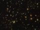 Hubble-Aufnahme des Galaxienhaufens Abell 2163. (Credits: ESA / Hubble & NASA)