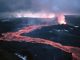 Lavastrom einer effusiven Eruption des Krafla-Vulkansystems auf Island im Jahr 1984. (Credits: Michael Ryan, U.S. Geological Survey)