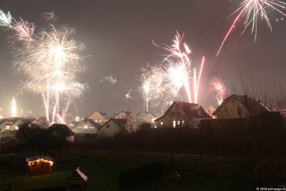 Silvester 2017/2018 (Credit: astropage.eu)