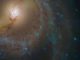 Hubble-Aufnahme eines Ausschnitts der Galaxie Messier 95. (Credits: ESA / Hubble & NASA)