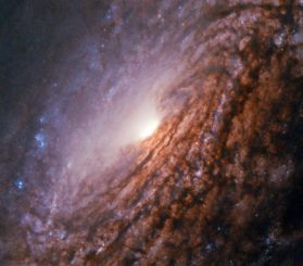 Hubble-Aufnahme der Spiralgalaxie NGC 5033. (Credits: ESA / Hubble & NASA; Acknowledgement: Judy Schmidt)