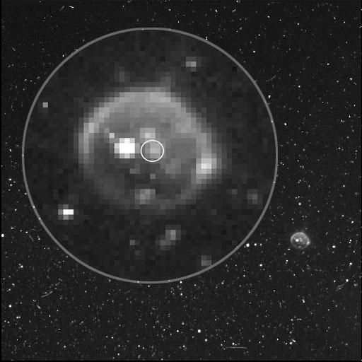 Diese Aufnahme von Io machte die SRU kurz nach dem Eintritt Ios in den Schatten Jupiters am 21. Dezember 2018. (Credits: Image Courtesy of NASA / JPL-Caltech / SwRI)