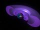 Schematische Darstellung der beiden Van-Allen-Gürtel als Querschnitt. (Credits: NASA's Conceptual Image Lab / Walt Feimer)