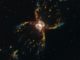 Hubble-Aufnahme des Südlichen Krebsnebels Hen 2-104. (Credits: NASA, ESA, and STScI)