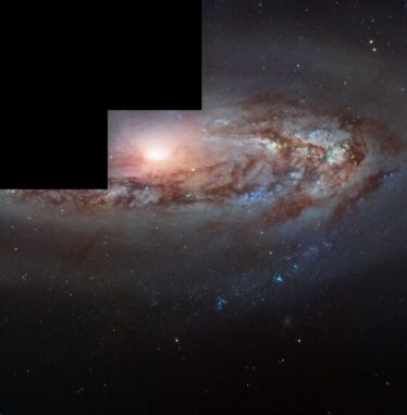 Hubble-Aufnahme der Spiralgalaxie Messier 90. (Credits: ESA / Hubble & NASA, W. Sargent et al.)