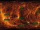 Dieses Bild basiert auf 22 Monaten wissenschaftlicher Datensammlung des NICER-Experiments an Bord der Internationalen Raumstation. Es beobachtet den gesamten Himmel im Röntgenbereich. (Credits: NASA / NICER)
