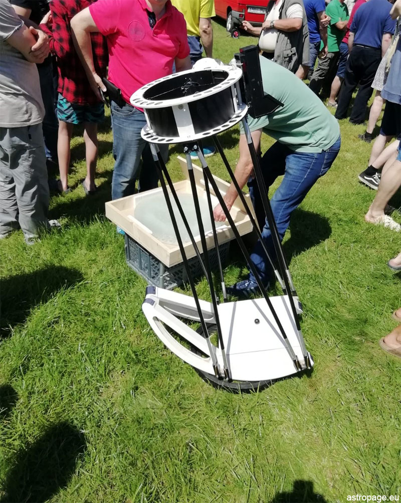 Selbstbauten auf dem ITV 2019. (Credit: astropage.eu)