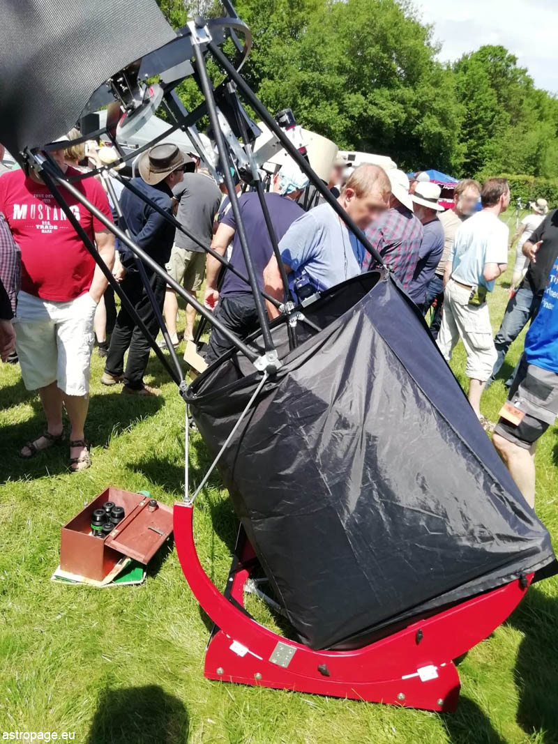 Selbstbauten auf dem ITV 2019. (Credit: astropage.eu)