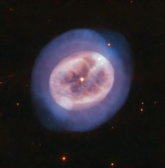 Hubble-Aufnahme des planetarischen Nebels NGC 2022. (Credits: ESA / Hubble & NASA, R. Wade)