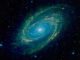 Spitzer-Aufnahme der Galaxie M81 in infraroten Wellenlängen. (Credits: NASA / JPL-Caltech)