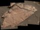 Risse im Fels Old Soaker könnten durch die Austrocknung einer Schlammschicht vor mehr als drei Milliarden Jahren entstanden sein. (Credits: NASA / JPL-Caltech / MSSS)