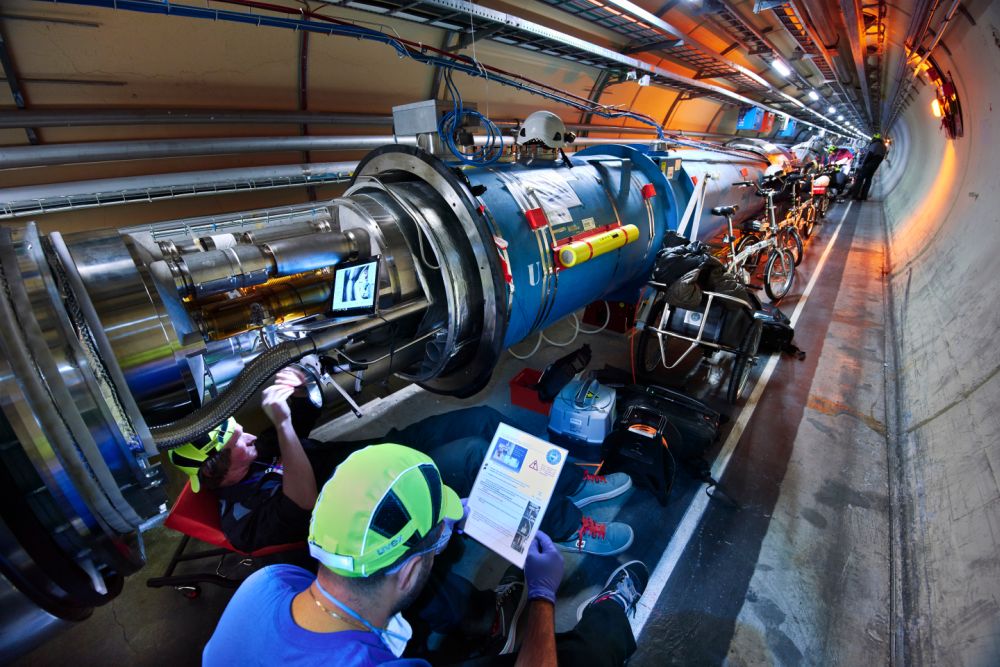 Der Long Shutdown 2 am LHC ist zur Hälfte abgeschlossen | astropage.eu