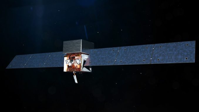 Künstlerische Illustration des Fermi Gamma-ray Space Telescope im Orbit. (Credits: NASA's Goddard Space Flight Center) Künstlerische Illustration des Fermi Gamma-ray Space Telescope im Orbit. (Credits: NASA's Goddard Space Flight Center)