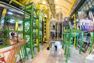 Das LHCb-Experiment am CERN. (Credits: Image: CERN)