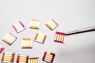 Neu entwickelte Quantenpunktsolarzellen. (Credits: University of Queensland)
