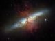 Hubble-Aufnahme der Starburst-Galaxie M82. (Credits: NASA, ESA and the Hubble Heritage Team; STScI / AURA)