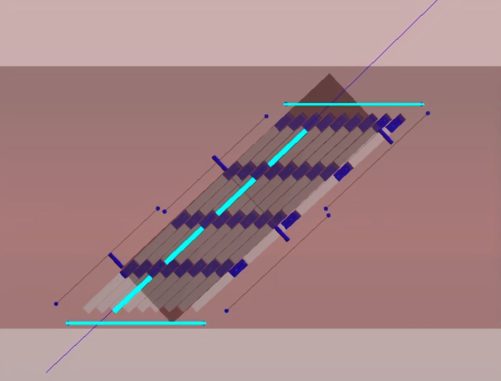 Schematischer Aufbau des vorgeschlagenen milliQan-Detektors. (Credits: Image: The milliQan collaboration) Schematischer Aufbau des vorgeschlagenen milliQan-Detektors. (Credits: Image: The milliQan collaboration)