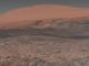 Marslandschaft, aufgenommen vom Mars-Rover Curiosity. (Credits: NASA / JPL-Caltech / MSSS)