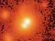 SDSS J0847-0013 ist einer von drei seltenen Doppelquasaren, die mit drei Observatorien auf dem Maunakea entdeckt wurden. (Credit: Silverman et al)