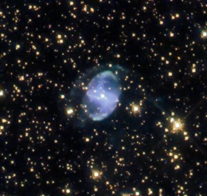 Hubble-Aufnahme des planetarischen Nebels ESO 455-10. (Credits: ESA / Hubble & NASA, L. Stanghellini)