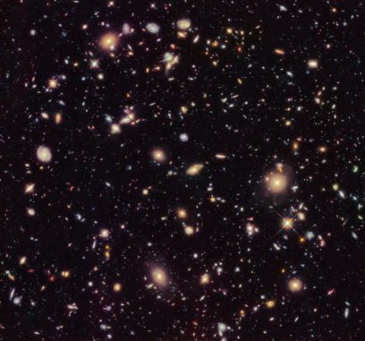 Das Hubble Ultra Deep Field, aufgenommen im Jahr 2012. (Credits: NASA, ESA, R. Ellis (Caltech), and the HUDF 2012 Team)