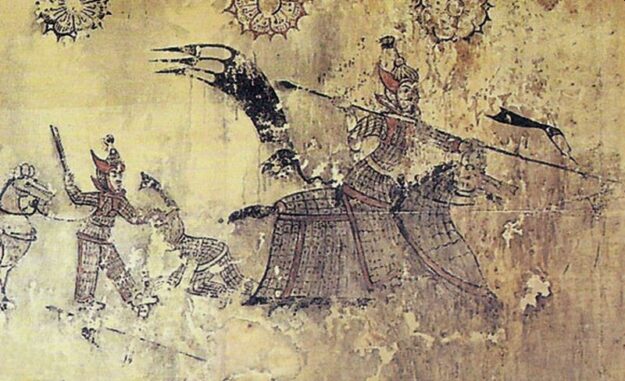 Goguryeo Armor Mural (Life time: 37 BCE – 668 CE). (Credits: Public Domain) Goguryeo Armor Mural (Life time: 37 BCE – 668 CE). (Credits: Public Domain)