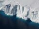 Die Vorderseite des Getz-Eisschelfs in Antarktika. (Credit: Jeremy Harbeck, NASA Icebridge)