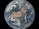 Satellitenbild der Erde. (Credits: NASA)