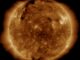 Ein aktuelles Bild der Sonne, aufgenommen vom Solar Dynamics Observatory am 18. August 2021. (Credits: Courtesy of NASA / SDO and the AIA, EVE, and HMI science teams)