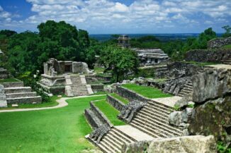 Die antike Maya-Stadt Palenque. (Credits: Wikipedia / User: Jan Harenburg / CC BY 4.0)