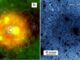 Der Nebel Pa30 in verschiedenen Wellenlängen, basierend auf Daten der Weltraumteleskope WISE, XMM-Newton und GALEX. (Credits: Ritter et al., 2021 / CC BY-NC-ND 4.0)