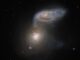 Das interagierende Galaxienpaar Arp 91. (Credits: ESA / Hubble & NASA, J. Dalcanton; Acknowledgement: J. Schmidt)