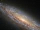 Hubble-Aufnahme der Starburst-Galaxie NGC 4666. (Credits: ESA / Hubble & NASA, O. Graur; Acknowledgement: L. Shatz)