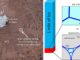 Die Eiskappe am Südpol des Mars und eine schematische Darstellung der Bodenstruktur darunter mit Sediment- und Eisteilchen und Salzsolen dazwischen. (Credits: NASA / JPL-Caltech / USGS / SwRI)