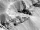 Eine Flutbasaltablagerung in der Marte Vallis Region auf dem Mars, aufgenommen von der High Resolution Science Imaging Experiment (HiRISE) Kamera an Bord des Mars Reconnaissance Orbiter. Credits: NASA / University of Arizona / HiRISE)