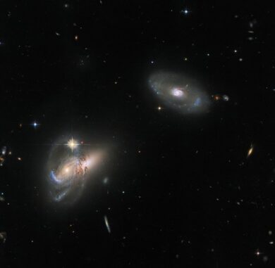 Verschiedene Galaxientypen, basierend auf Daten des SDSS, des Victor M. Blanco 4-Meter-Teleskop und Hubble. (Credits: ESA / Hubble & NASA, W. Keel) Verschiedene Galaxientypen, basierend auf Daten des SDSS, des Victor M. Blanco 4-Meter-Teleskop und Hubble. (Credits: ESA / Hubble & NASA, W. Keel)