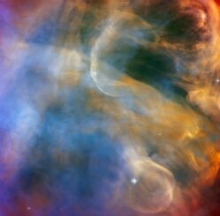 Hubble-Aufnahme des Herbig-Haro-Objekts HH 505. (Credits: ESA / Hubble & NASA, J. Bally; Acknowledgement: M. H. Özsaraç)