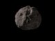 Illustration des Asteroiden Polymele, der laut einer neuen Studie einen kleinen Mond besitzt. (Credit: NASA's Goddard Space Flight Center)