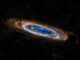 Die Andromeda-Galaxy in ferninfraroten Wellenlängen. (Credits: ESA / NASA / JPL-Caltech / B. Schulz)