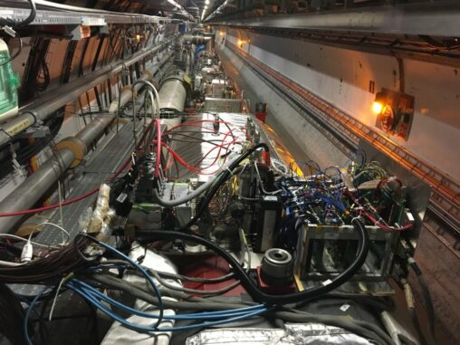 Einer der LHCf-Detektoren. (Credits: CERN) Einer der LHCf-Detektoren. (Credits: CERN)