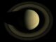 Saturn mit seinem charakteristischen Ringsystem. (Credit: Courtesy of NASA / JPL-Caltech / SSI / Cornell)