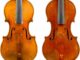 Die beiden untersuchten Stradivari-Violinen San Lorenzo 1718 und der Toscano 1690. (Credits: Adapted from Analytical Chemistry 2022)