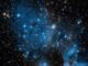 Hubble-Aufnahme des offenen Sternhaufens NGC 1858. (Credits: NASA, ESA and G. Gilmore (University of Cambridge); Processing: Gladys Kober (NASA / Catholic University of America))