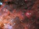 Hubble-Aufnahme einer Region des Tarantelnebels in der Großen Magellanschen Wolke. (Credits: ESA / Hubble & NASA, C. Murray, E. Sabbi; Acknowledgement: Y.-H. Chu)